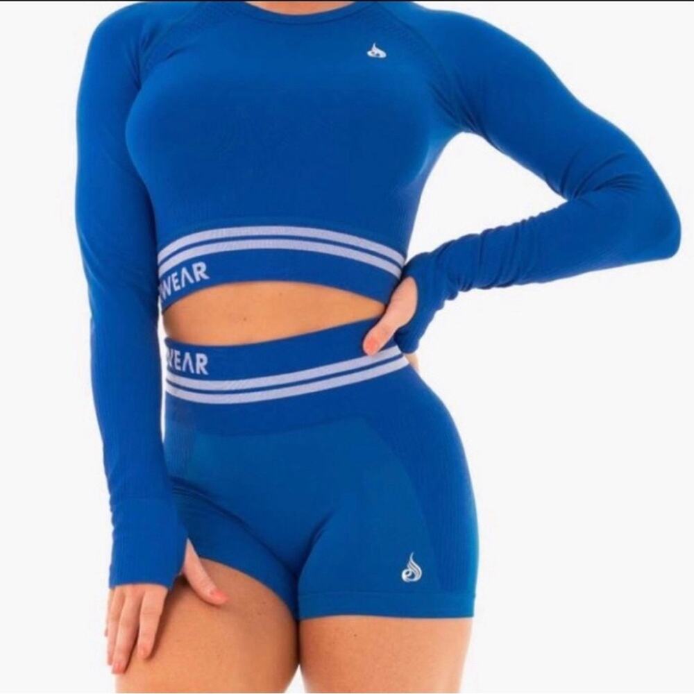 Ryderwear FREESTYLE SEAMLESS LONG SLEEVE CROP S